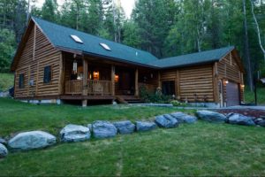 A cabin in montana