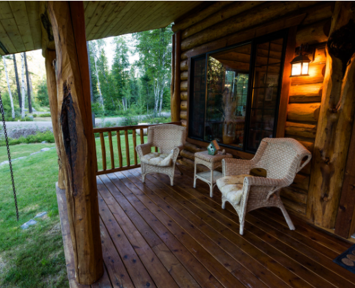 cabin in Montana